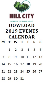 2019 Calendar of Events List
